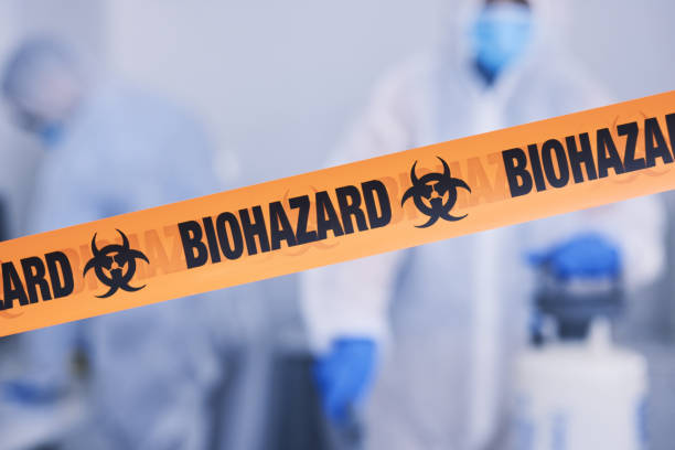 Professional Drug Lab Cleanup technician working in Flanders, NJ